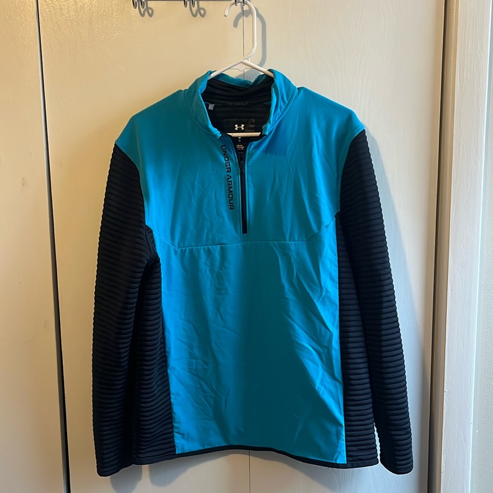 Under Armour Men's Storm Evolution Daytona Half-Zip Black/Blue